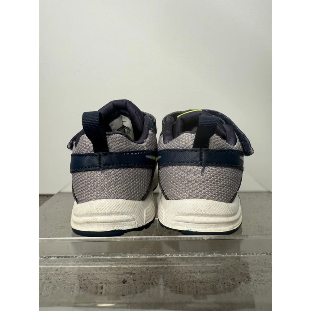 Kids' Nike T-Run 3 Alt Sneakers Navy/Gray Size 4C